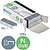 Cx. Agrafes Leitz 22/8-24/8 (embalagem 1000) : galvaniz. . (Venda multiplos 250) es55710000 - imagem 2