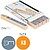 Cx. 5 cartuchos de agrafes Leitz k8 amarelo (40 folhas) : galvaniz es55920000 - imagem 2