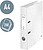 Pasta Arquivo Leitz WOW DIN A4. Lom. 50 mm. : branco : venda multiplos 10 uni es10060001 - imagem 2