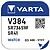 Pilha Botão Varta V384 38583 - imagem 2