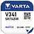 Pilha Óxido de Prata Botão V341/SR714SW 1,55V VARTA POV-V341 - imagem 2