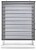 Estor Noche & Dia Paris 90X250CM Gris 68082 - imagem 2