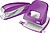 Grampeador Petrus 635 WOW Metálico + Caixa com 200 Grampas - Até 30 Folhas - Extrai-grampos Integrado - Grampeamento Fechado, Aberto e Prendido - Cor Violeta Metalizada - imagem 2
