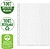 CX com 100 Bolsas Reciclada PP 70µ A5 Transparente 627495 - imagem 2