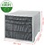 Esselte Colour’Breeze Gaveteiro de 4 Gavetas - 2 Medidas de Gaveta - Deslizamento Suave - Base com Borracha Antiderrapante - Cor Cinza/Coral 628457 - imagem 2