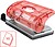 Furador rapid mini fc5 colour breeze capacidade 10 folhas cor coral em blister Furador rapid mini fc5 colour breeze capacidade 10 folhas cor coral em blister 5001533 - imagem 2