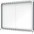 Nobo Vitrina Interior para 8 Folhas A4 com Superfície Magnética e Porta Deslizante - 689x972x54mm - Superfície Branca Metálica e Magnética de Borracha Seca - Moldura de Alumínio - Portas de Vidro de Segurança Deslizantes - Cor Branca - imagem 2
