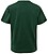 T-Shirt Criança Algodão 155g Verde Garrafa Tam 7/8 Pack2 T-Shirt Criança Algodão 155g Verde Garrafa Tam 7/8 Pack2 - imagem 2