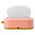 Lâmpada noturna led recarregável modelo torradeira rosa G-31318 - imagem 2