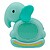 Lâmpada noturna led rgb recarregável com despertador modelo elefante de balanço G-31219 - imagem 2