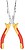 Alicates de ponta larga isolados VDE de 6” WORKPRO G-21124 - imagem 2