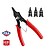 Alicates de Pontas Intercambiáveis Circlip 4-em-1 WORKPRO G-21017 - imagem 2