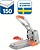 Taladro Perforador HDC150 Rapid para Chapas Grossas - Até 150 Folhas - 2 Furos - Punções 6mm - Cor Prata/Laranja - imagem 2