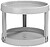 Organizador Giratório 2 Alturas ’GIRO-2’ Ø28x21cm METALTEX G-77352 - imagem 2