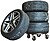 Plataforma com Rodas, Ø400 x 125 mm 08845 - imagem 2