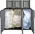 Armário Baixo Linha Eco Easy com Reciclagem Seletiva de 3 Tampas, Polipropileno, Cinto Escuro, 102 x 37 x 84 cm G-73641 - imagem 2