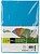 100 x Subcarpeta papel liderpapel din a4 celeste intenso 80g/m2 SC52 - imagem 2