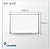 Quadro branco rocada lacado magnetico moldura aluminio com cantos 120x150 cm Quadro branco rocada lacado magnetico moldura aluminio com cantos 120x150 cm 6407 - imagem 2