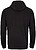 Sweatshirt Algodão 270g Preto com Capuz Tamanho L - imagem 2