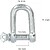 Grilhão Reto Galvanizado 16 mm. 5/8” Uso Doméstico - imagem 2
