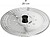 Tampa Multiusos Aço Inoxidável Ø 28 cm. Uso Tampa Anti Salpicos e Escorredor. Tampa Adaptável Diferentes Medidas Tampa Multiusos Aço Inoxidável Ø 28 cm - imagem 2