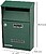 Caixa de Correio Exterior Country Verde 215 x 320 x 105 mm. Caixa de Correio Exterior Country Verde 215 x 320 x 105 mm - imagem 2