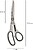 Tesouras Multiuso Aço Inoxidável 7,5”/ 180 mm. Lâminas Aço Inoxidável, Punho Confortável e Suave Tesouras Multiuso Aço Inoxidável 7,5”/ 180 mm - imagem 2