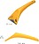 Rascavidrios Plástico Amarelo Lâmina 60 mm. Raspador Vitrocerâmica, Raspador Vidro, Raspador Vitrocerâmica, Rascavidrios Plástico Amarelo Lâmina 60 mm - imagem 2
