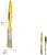 Paletina Profissional Cerdas Brancas Largura 30 mm. Cerdas Naturais Cabo Plástico Ergonómico, Pincel Pintor, Pincel Pintura Paletina Profissional Cerdas Brancas 30 mm - imagem 2