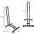 Suporte Para Bicicletas De Chão, Largura Roda 6,5 cm. tacos Antiderrapantes, Cavalete Bicicleta, Suporte Chão Bicicleta Suporte Para Bicicletas De Chão - imagem 2