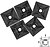 Base Adesiva Para Abraçadeiras 19x19 mm. Negra Bolsa 100 Unidades Base Adesiva Para Abraçadeiras 19x19 mm. Negra Bolsa 100 Unidades - imagem 2