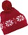 Gorro de Natal tricotado com padrão de estrelas KP540 - imagem 3
