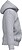 Sweatshirt reciclada com fecho e capuz criança K4045 - imagem 3