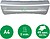 Leitz ILam Home Office A4 Plastificadora A4 - Para Espessuras de 80 a 125 micras - Aquecimento em 3 minutos - Velocidade 310 mm/min - Tempo Aproximado A4 80 micras 60 segundos - Cor Cinzento/Branco - imagem 3