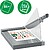 Leitz Precision Office Pro A4+ Tesoura de papel - Recorta até 25 Folhas - Formato A4 - Corte de Aço Rectificado de Precisão 90230000 - imagem 3