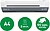Leitz iLAM Home A4 Plastificadora - Até Tamanho A4 - Velocidade 300mm/min - Aquecimento em 3 Minutos - Espessura da Bolsa 75 e 125mic - Inclui Pacote de 5 Bolsas de Plastificação A4 - Cor Branco/Cinzento - imagem 3