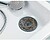 Filtro de Desague Silicone Sava, Cinza 53011100 WENKO G-01424 - imagem 3