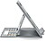 Kensington Smartfit Easy Riser Suporte para Portátil e Tablet - Estrutura que Facilita a Ventilação - 4 Ajustes de Altura - Base Antiderrapante - Cor Cinza - imagem 3