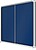 Vitrinas Feltro Azul com Chave 27XA4 (Porta 2 Folhas) 1915335 - imagem 3