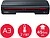 GBC 240HS Home Office A3 Plastificadora - Aquecimento em 2 Minutos - Desde Documentos de Identidade até Documentos A3 - Compatível com Sacos de 75 a 125 micras - Cor Preto/ Vermelho 4410069EU - imagem 3
