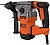 Martelo Sds-Plus 1.250W BEHS03K-QS Preto+Decker G-84411 : 84411 - imagem 3