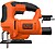 S.DE. Sierra de Calar 400W BES602-QS Preto & Decker G-19448 - imagem 3