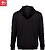 Sweatshirt com fecho e capuz para homem 320 g/m2 AMSTERDAM - imagem 3