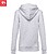 Sweatshirt com fecho e capuz para senhora 320 g/m2 AMSTERDAM WOMEN - imagem 3