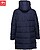Parka comprida acolchoada unissexo BRUSSELS - imagem 3
