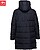 Parka comprida acolchoada unissexo BRUSSELS - imagem 3