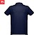 Polo com bolso para homem 195 g/m2 DHAKA - imagem 3