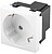 Roseta parede Lanberg 230V Schuko 16A sem ferramentas branco AC-4545SW-F-W - imagem 3