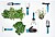 Kit de Ferramentas Manuais para o Cultivo Energo CELLFAST G-75703 - imagem 3