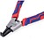 Alicates de circlip internos dobrados de 180mm WORKPRO G-21093 - imagem 3